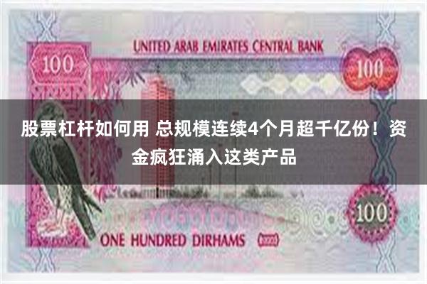 股票杠杆如何用 总规模连续4个月超千亿份！资金疯狂涌入这类产品