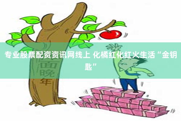 专业股票配资资讯网线上 化橘红化红火生活“金钥匙”